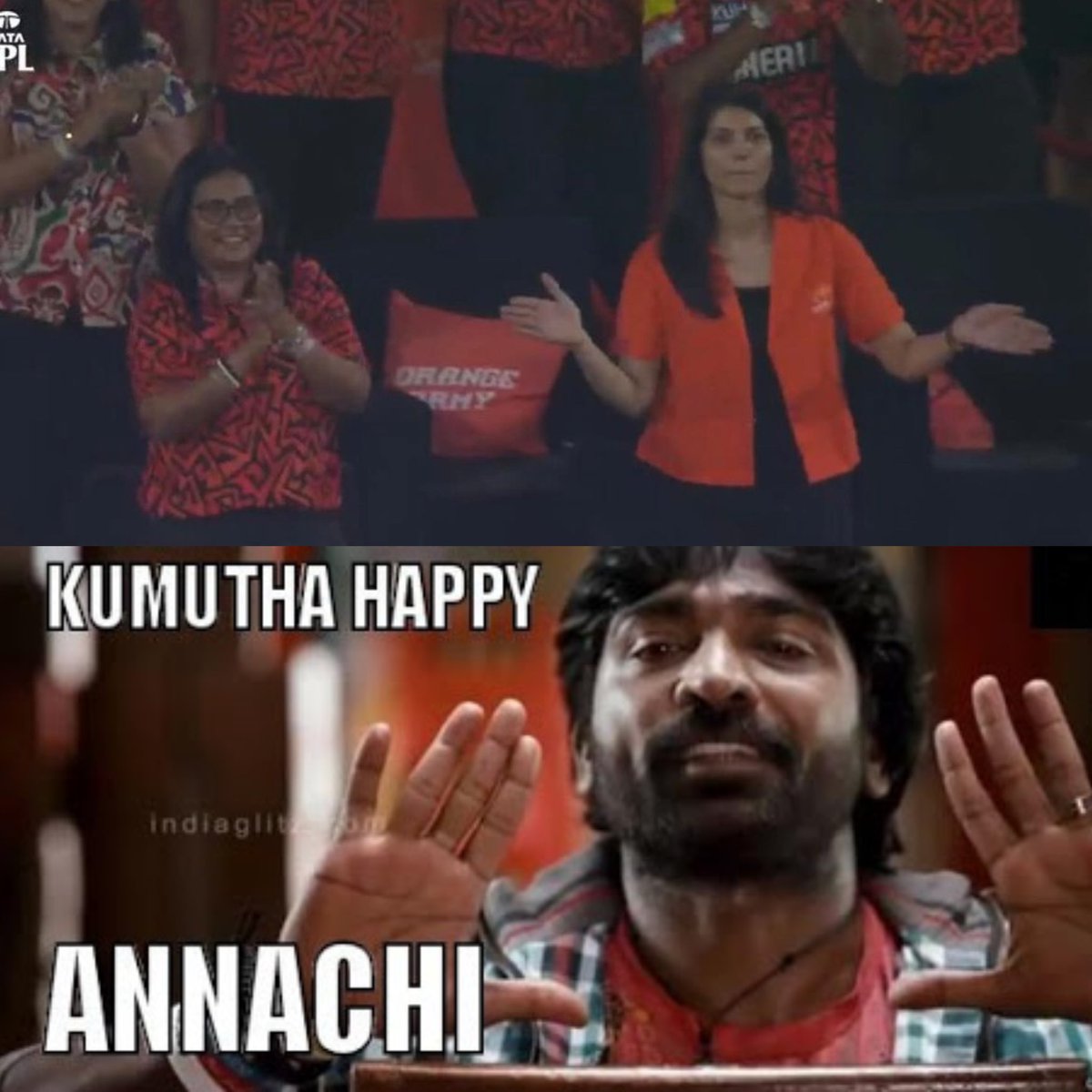itz_naughtyboy's tweet photo. Kaavya Maaran, Happy Annachi ❤️✅

#SRHvsMi https://t.co/CXSEKlZ03l
