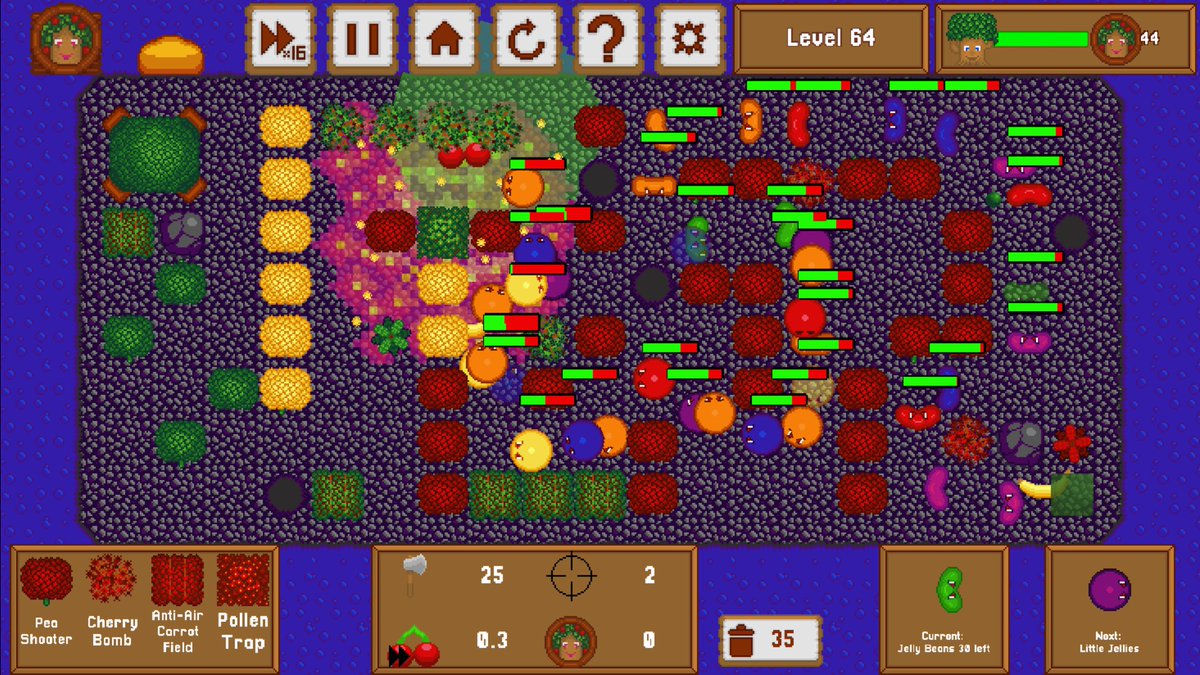 MIPixelStudios's tweet photo. Face the sweet challenge of #DefendFromCandyland! Plant your defenses and save the trees from land and air attacks! #BotanicBattlefield https://t.co/4wz4IaPsNw