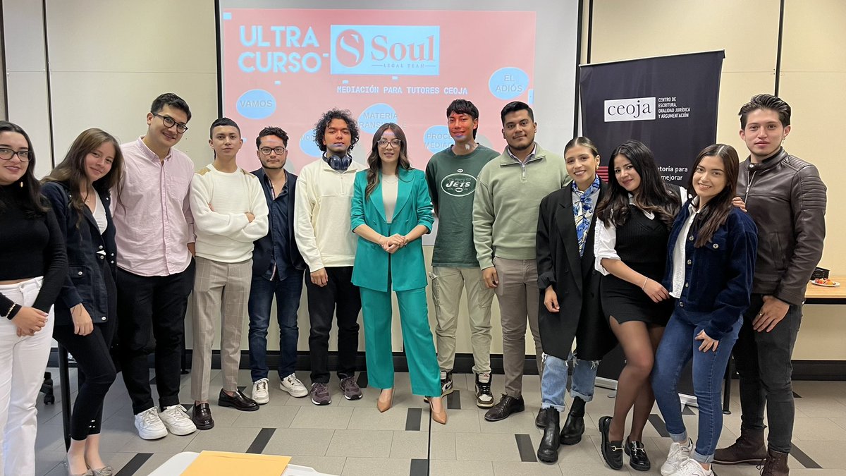 JessyFreire's tweet photo. Hoy me recibió la delegación del #CEOJA en la @UDLAEcuador y hablamos sobre Mediación, gracias por la invitación, para mí siempre es un gusto compartir con colegas, más en mi alma mater 🫶🏻 https://t.co/W1uVwwEKBM