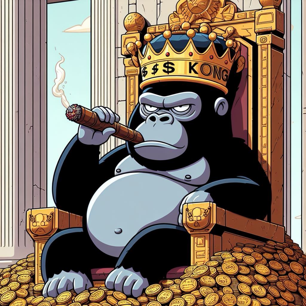 kongxsolana's tweet photo. @1goonrich $KONG is here to stay https://t.co/5ZMMyA6OBn