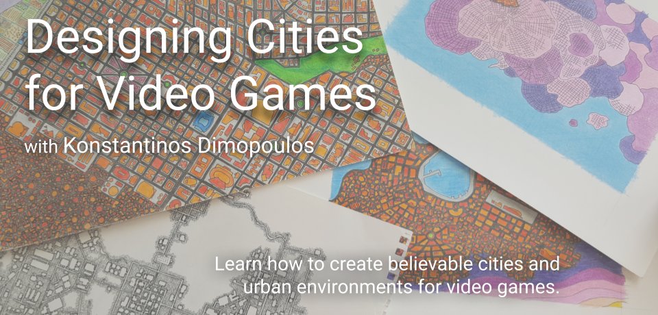 gnomeslair's tweet photo. 🥁 You can now enroll to my 'Designing Cities for Video Games' course. It's packed with (live) lectures, workshops, lessons, and game urbanism projects for you to complete.
Find out more here: https://t.co/NpZfbdOrmu https://t.co/C4qo3plEu1