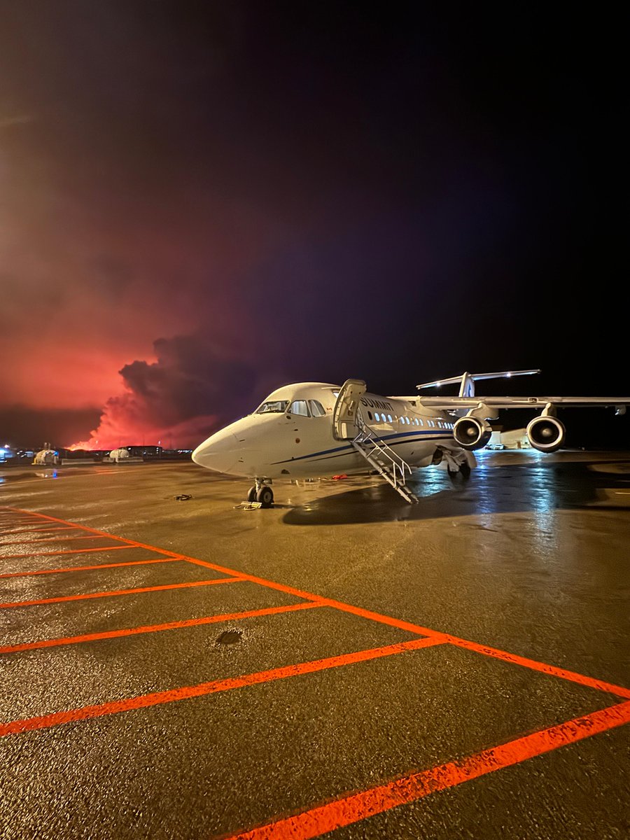 Fly_SummitAir's tweet photo. ๐ฅ Fire & Ice ๐ง
All of the aircraft in Summit Airโs fleet, including the incredible AVRO RJ pictured, are certified for operations onto paved and unpaved runways, including gravel and ice strips! To learn more, please visit https://t.co/LYegxXsBHf.
#FlySummitAir https://t.co/5loEWG576q