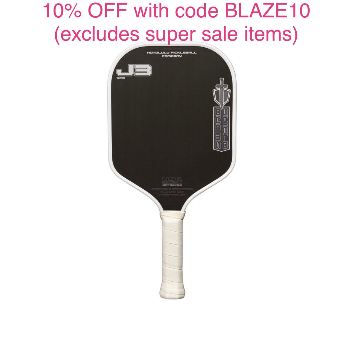 kblaser85's tweet photo. Check out these amazing paddles from Honolulu Pickleball Company!!!

Code BLAZE10 for 10% OFF (Super Sale items not included)

https://t.co/Y170tHveYs https://t.co/3R2PUMCjw8