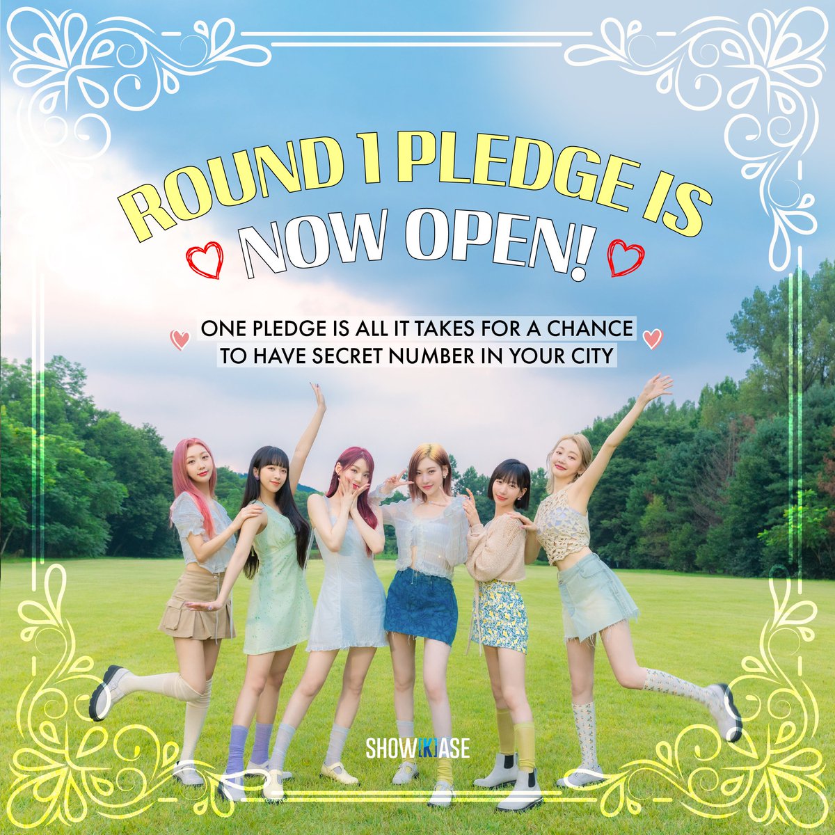 🚨SECRET NUMBER ROUND 1 PLEDGE IS NOW OPEN🚨 

#LOCKEY Your time has finally come! Become one step closer to have your city listed for ✨SECRET NUMBER'S DEBUT TOUR IN THE US✨ 

Website for Purchase: kpoptickets.com/collections/sh…