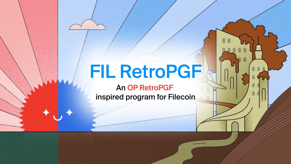 Filecoin's tweet image. FIL-RetroPGF-1 is #Filecoin&apos;s initiative for retroactively funding projects that significantly benefit the Filecoin network but have yet to receive financial support.

It aims to address the funding gap for public goods essential to blockchain ecosystems, like development,…