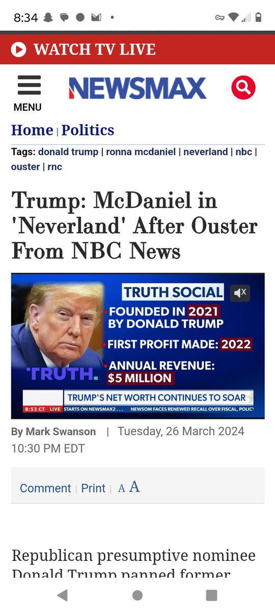 Lovrofnature's tweet photo. Now that's a communist so-called news station, she even tried to follow through with "the narrative" & STILL got fired by her socialists propoganda pusher coworkers!
Way to go @NBCNews you have officially shown who & what you are!
#CesarConde
@RonnaMcDaniel do you get it now? https://t.co/BWacdGU3pq