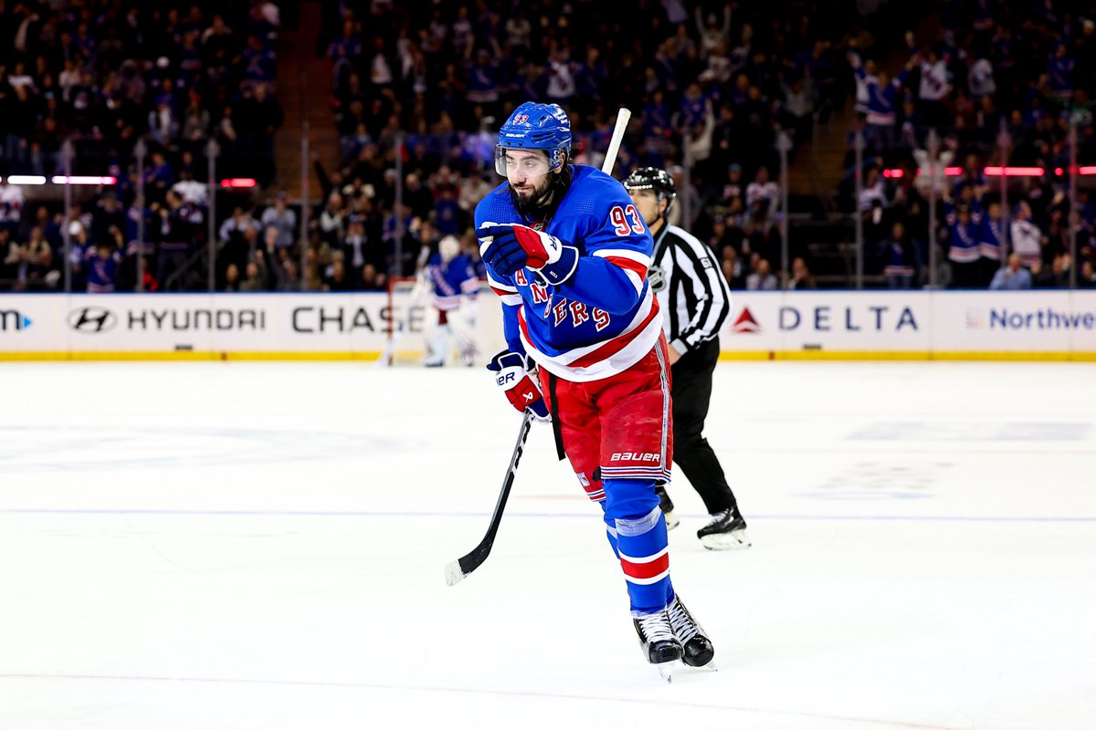 Last night, Mika Zibanejad scored his 100th power play goal with the Rangers, becoming the sixth member of the franchise to hit the milestone. He also tied Bill Cook for the 11th most goals in team history (228). #NYR