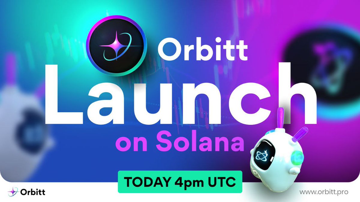 Introducing $ORBT (Orbitt Token) - ORBT Network Update Exclusively to Solana. They are launching now!  Similar projects hit 100M+ market cap.

TG: t.me/orbitt_pro
X: x.com/orbitt_ai
Web: orbitt.pro
