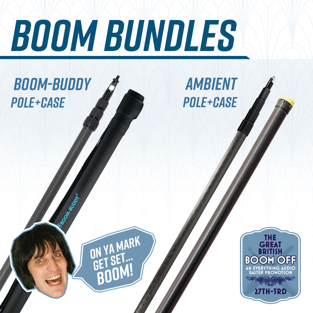 EAelstree's tweet photo. To follow on with our previous cheesey promotion: Presenting "The Great British Boom Off" An Everything Audio Easter Promotion! 🐣 We've been baking up a storm of discounts on booming essentials! Boom poles, cases, boom accessories &amp; more! 27th March - 3rd April 2024 https://t.co/GhFrVaoG7C