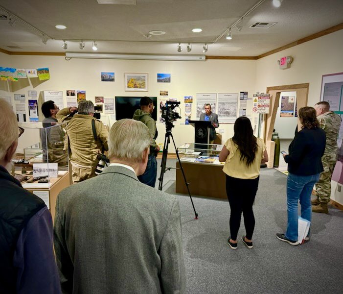 ElPasoCF's tweet photo. Thank you to everyone that joined us yesterday (March 26) in celebrating the one-year anniversary of the designation of @CastnerRangeNM as a National Monument!
#Castner4Ever https://t.co/oCkFWLBKGK