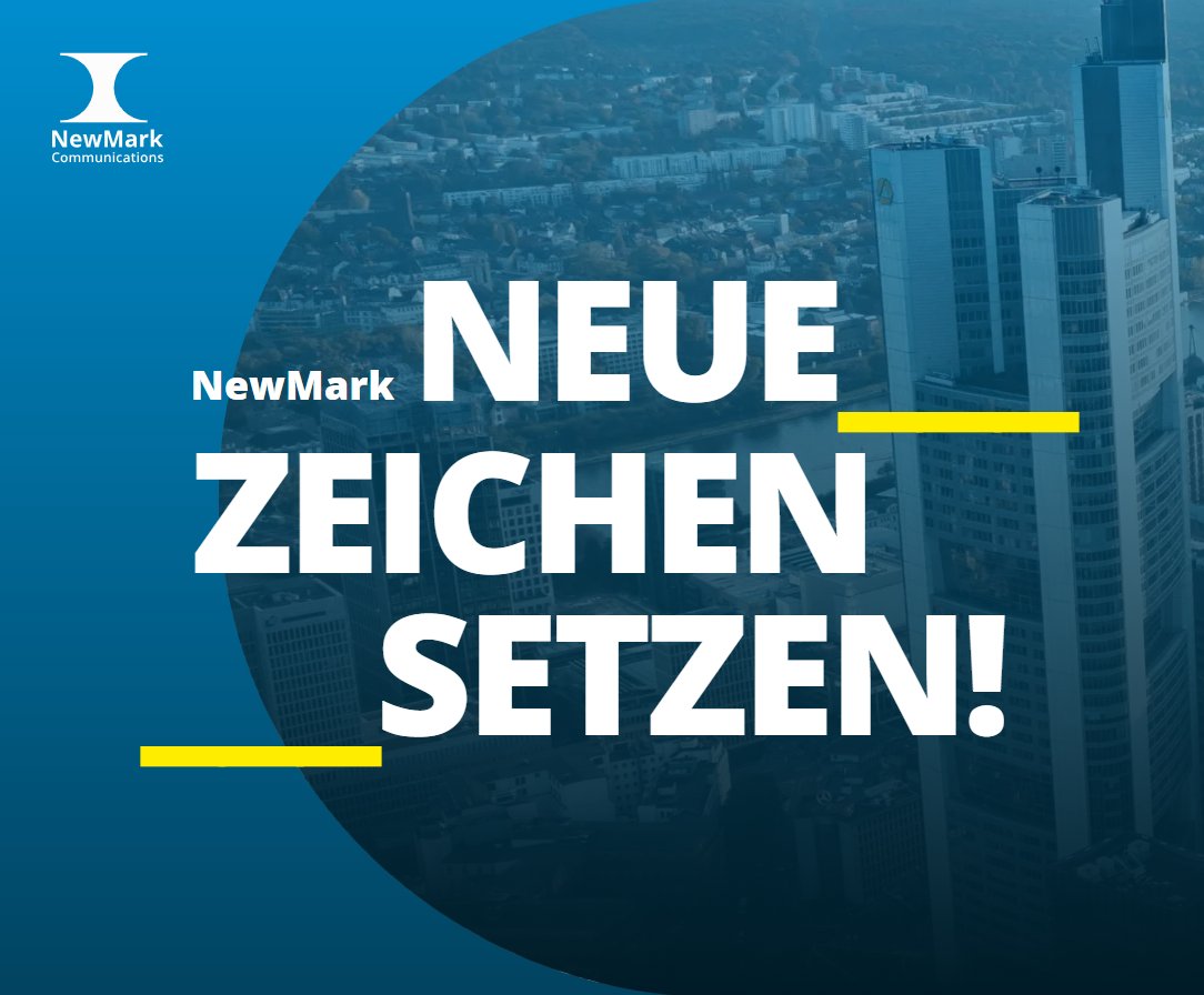 Alles neu macht der… März!
Unsere neue Website ist live. Und das ist noch nicht alles, denn wir haben jetzt auch ein neues Logo und einen neuen Namen. Als Agentur, Partner und Arbeitgeber stehen wir für Fortschritt und für neue Zeichen. Jeden Tag.
➡ newmark.de