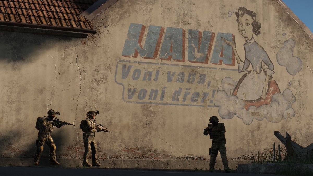 1stRBMilsim_'s tweet image. Outstanding performance from the guys on the ground clearing out the town of Montignac! @bohemiainteract #armareforger #milsimcommunity #XboxSeriesX #pcgaming #fypageシ