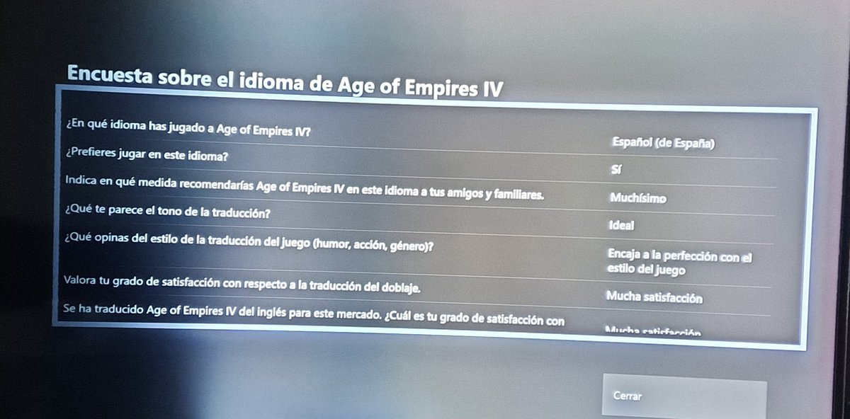 xbox_cas's tweet photo. Encuesta sobre el idioma de Age of Empires IV
#AgeOfEmpires
#InsidersXbox
#SpanishAudio https://t.co/YFOCWXNEv8