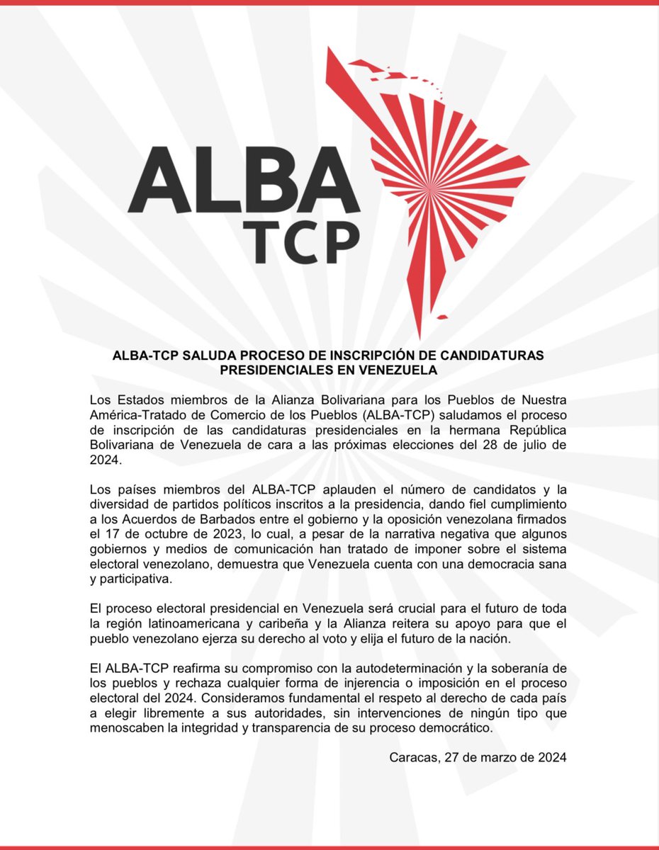 ALBA tweet media