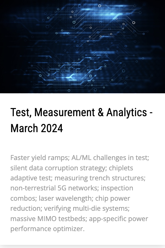 SemiEngineering's tweet image. Semiconductor Engineering&apos;s latest Test, Measurement and Analytics newsletter.
semiengineering.com/newsletter/tma…
#semiconductor #chiplets #semiconductortest
#metrology