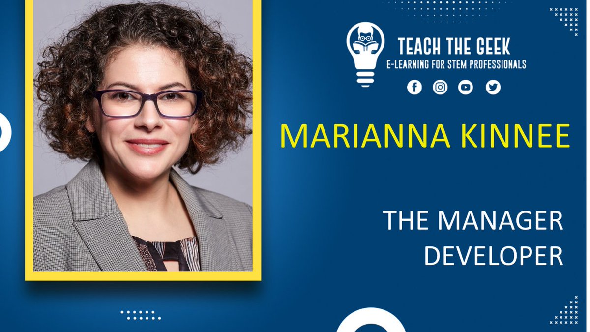 Marianna Kinnee works with managers so they can develop their professional and personal goals. Check it out. Also, it's episode 300. Here's to 300 more! youtube.com/watch?v=rqI74t… podcasters.spotify.com/pod/show/teach… #technicalpresentations #womeninengineering #publicspeaking #presentationskills