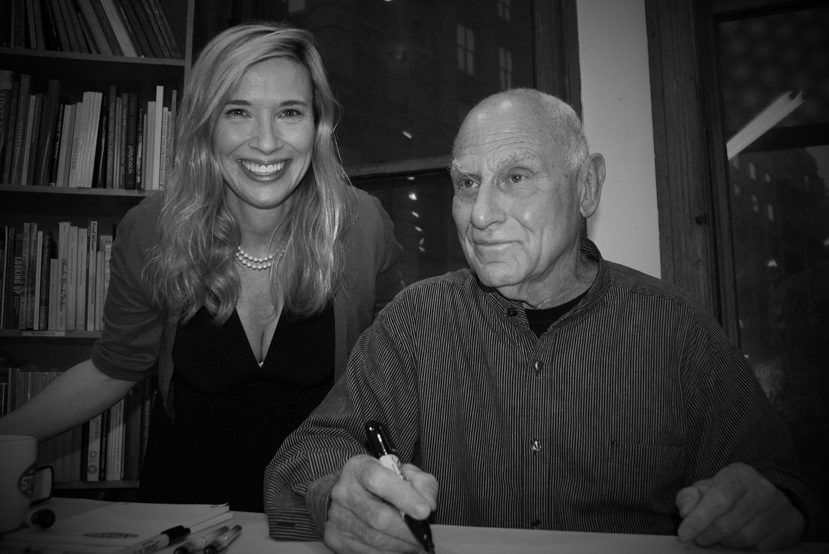 RIP Richard Serra (1938–2024), who was described as 'one of his era’s greatest sculptors.' We hosted Richard many times over the years, here he is in 2007 (presumably around the time of his major MoMA retrospective) with our owner @nancybasswyden