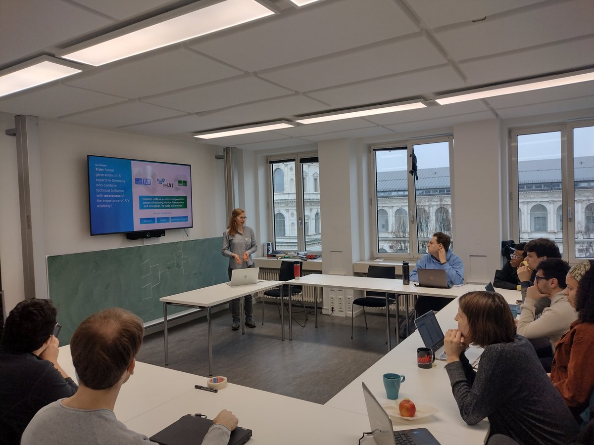 zuseschoolrelAI's tweet photo. The first relAI Safety hackathon last weekend was a great success. On two intense days, participants delved into engaging practical projects in AI Safety, ranging from robust prompting to estimating emotional intelligence and bias of LLMs. @GittaKutyniok @guennemann https://t.co/Y95qJHApUB