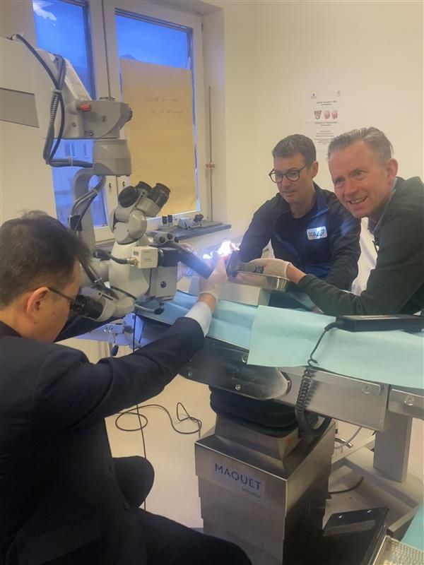 Rinri Therapeutics (@rinritx) on Twitter photo <a href="/CUH_NHS/">Cambridge University Hospitals NHS</a> and <a href="/uhbtrust/">University Hospitals Birmingham</a> joined our team of surgeons and researchers from @UU_University, <a href="/UniofNottingham/">Uni of Nottingham #WeAreUoN</a> <a href="/nottmhospitals/">Nottingham University Hospitals</a> and <a href="/GSTTnhs/">Guy's and St Thomas'</a> to model a safe and secure surgical route to the cochlea. We're thrilled about this research's potential for delivering #atmps to the inner ear! <a href="/CUH_NHS/">Cambridge University Hospitals NHS</a> and <a href="/uhbtrust/">University Hospitals Birmingham</a> joined our team of surgeons and researchers from @UU_University, <a href="/UniofNottingham/">Uni of Nottingham #WeAreUoN</a> <a href="/nottmhospitals/">Nottingham University Hospitals</a> and <a href="/GSTTnhs/">Guy's and St Thomas'</a> to model a safe and secure surgical route to the cochlea. We're thrilled about this research's potential for delivering #atmps to the inner ear!
