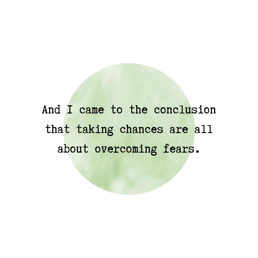 kirstyswrites's tweet photo. Don't let fear stand in your way when it comes to taking chances in life. Sometimes risks are the best thing we take π
#writer #writing #WritingCommunity #fears #overcomingfears #readers #NotesToMyFutureSelf #newbooks #BooksWorthReading #books #readersoftwitter #readers https://t.co/2aZKLBBC8F