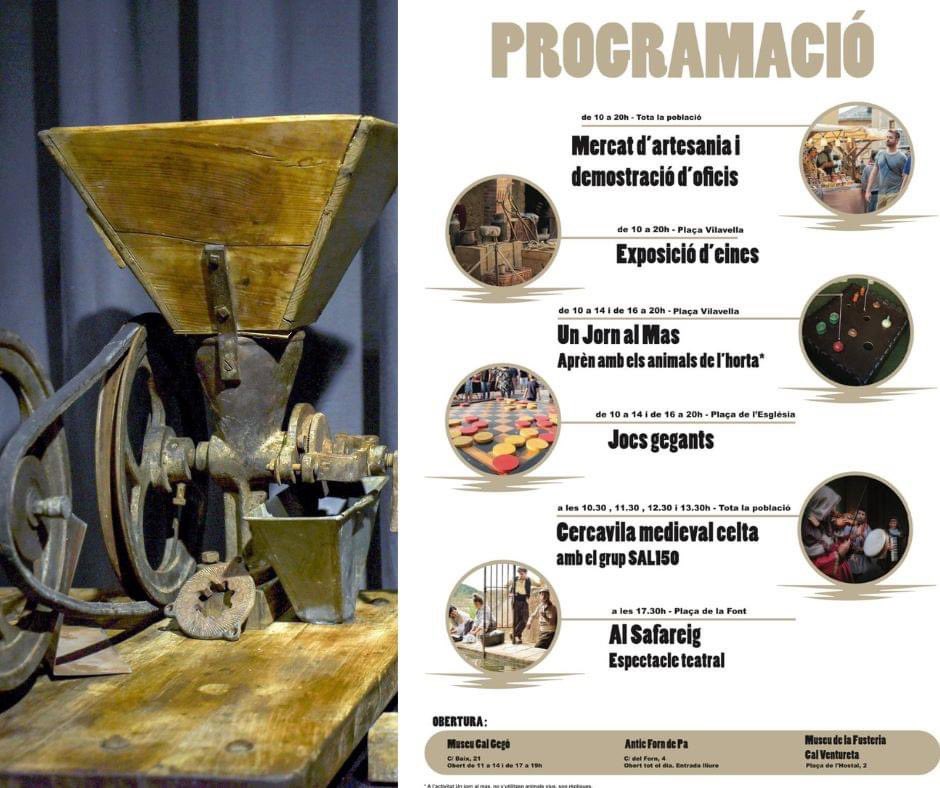 El mercat de divendres Sant a Torà és únic, un MERCADAL!!!
No és només un gran mercat, carrers i places estan plens d’atraccions i sorpreses. 
A Cal Gegó, hi descobrireu com ens hem espavilat els humans per fer FARINA A TRAVÉS DELS SEGLES. 
Veniu? 
(hi podreu fer un vermutet)