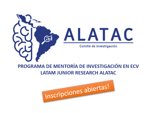 ALATACV's tweet photo. ‼️Amigos y colegas‼️

🤩Con mucha alegría desde el Comité de Investigación los invitamos a difundir y participar del:

🧠Programa de #Mentoría de #Investigación en ECV LATAM Junior #Research ALATAC

📜Bases: https://t.co/3HIVnGa9BH
✍️Inscripciones: https://t.co/15at8u4xii https://t.co/3RZZ8S7eLS