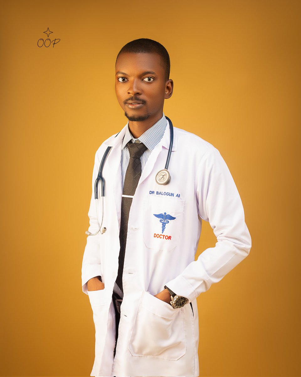 doublejoy411's tweet photo. After 7 years and 4 months in Medical School
Allow me to re-introduce myself
The first of his name.
Dr Balogun A.B (MB;BS)Ikeja https://t.co/XmDjHJmX98