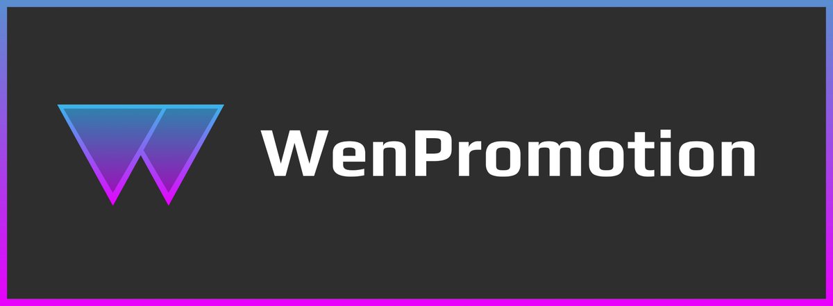 ⚡️ We are offering Promotions ⚡️

Total reach per day: ~1,5k generic SOL enthusiasts

Conditions

✅ KYC before launch
✅ LP burnt &amp; No suspicious holdings after launch

Fill out this form to apply
forms.gle/eSThgcxguXJMRJ…

Apply for WenKYC?
forms.gle/bThQH2NNH1jdtz…

#sol #solana