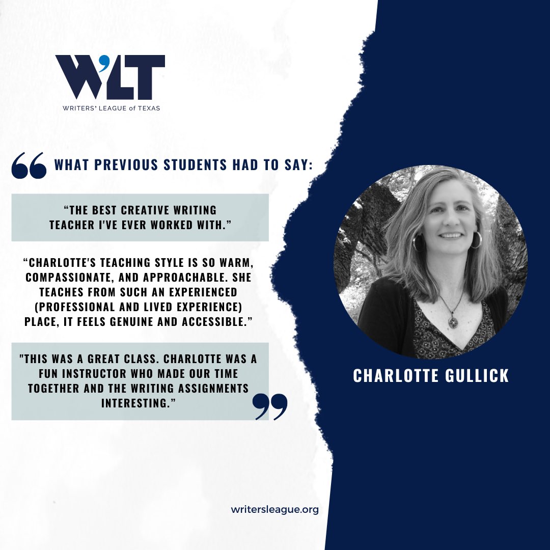 WritersLeague's tweet photo. We are just a couple of days away from April, National Poetry Month! Introducing @gullickwriter's class this Saturday where it will focus on specific poetic tools to refine new and in-progress writing. 

Register here: https://t.co/wobxrM0WIf https://t.co/6FvzvnENxf