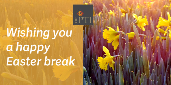 From all of us at the PTI, we'd like to wish all the wonderful teachers across the country a very Happy Easter weekend and a restful break 🌷