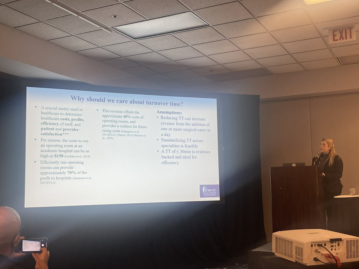 KenCatchpole's tweet photo. Julia and Gabe doing amazing presentations at #hfeshc in room turnover and transplant coordination. Look out for both of them in the future. https://t.co/BL6TqHkIn0