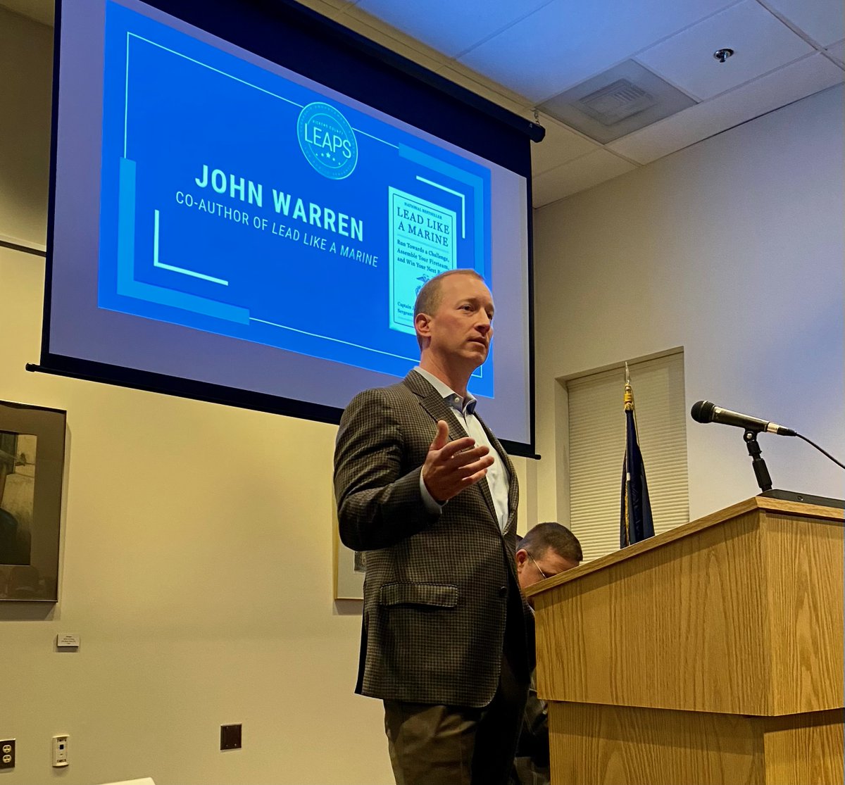 jwarrensc's tweet photo. It was an incredible privilege to speak to the Pickens County Leadership Enhancement Academy for Public Servants yesterday about @LeadLikeAMarine. An amazing group of leaders! https://t.co/h3nmv6aFR2