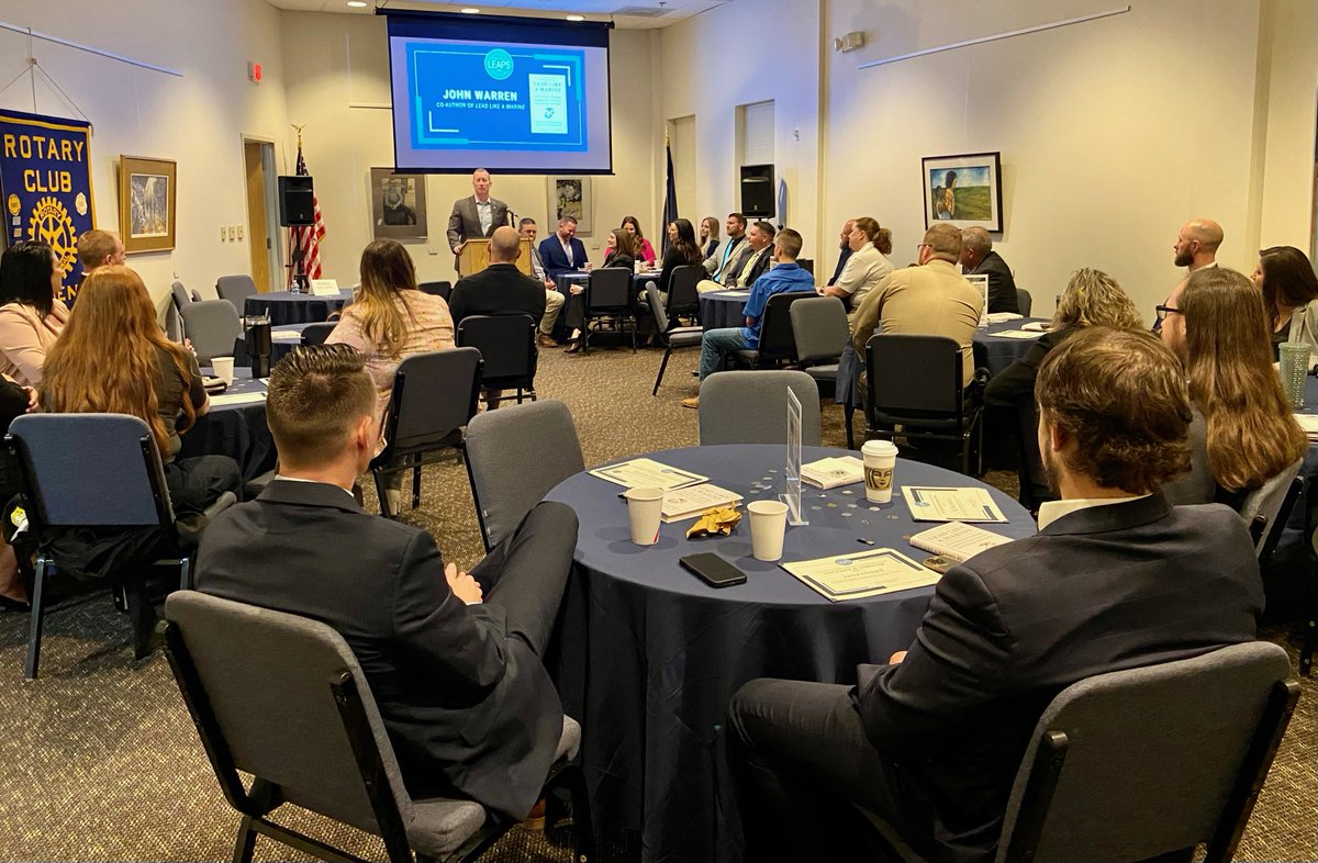 jwarrensc's tweet photo. It was an incredible privilege to speak to the Pickens County Leadership Enhancement Academy for Public Servants yesterday about @LeadLikeAMarine. An amazing group of leaders! https://t.co/h3nmv6aFR2