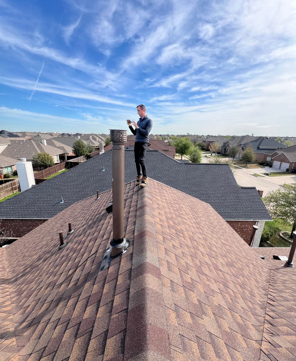 We are here in Little Elm, inspecting roofs and helping homeowners assess the damage from the recent destructive hailstorm. Schedule your free inspection today, and let's ensure your home stays safe and secure. (214) 382-9400 #HailDamage #RoofInspection #PhillipsRoofing