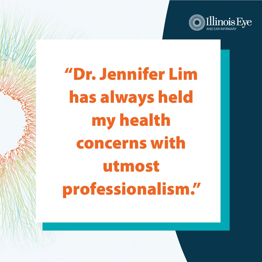 The IEEI prides itself on providing exceptional patient care and positively impacting our patient's lives! Thank you to our patients for sharing your experiences, and to Dr. Lim for your incredible work. #ophthalmology #ophthalmologist
