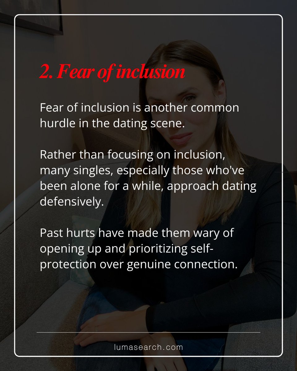 LUMA_search's tweet image. Are you tired of being single but can&apos;t seem to figure out why you&apos;re still flying solo? You&apos;re not alone. Many singles find themselves in the same boat, wondering what&apos;s keeping them from finding love. 

#LumaMatchMaking #MatchmakerTips #CommunicationIsKey #FeedbackFuelsLove