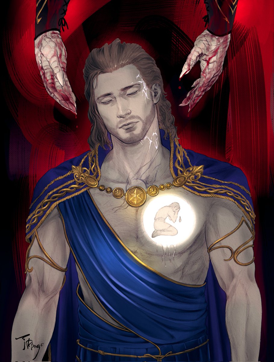 #BaldursGate3 #Gale My lover's heart is empty.