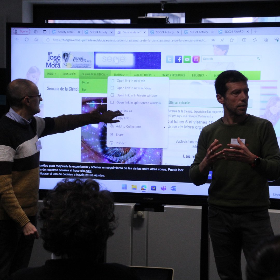 Formación E+ del profesorado del Centro 🇪🇺: "Supporting STEM Educators: Innovative Approaches to Teaching and Learning" organizada por <a href="/eu_schoolnet/">European Schoolnet</a>, en la <a href="/fcl_euschoolnet/">Future Classroom Lab by European Schoolnet</a> (FCL) de Bruselas🇧🇪. Metodologías innovadoras y proyectos punteros en Europa. <a href="/sepiegob/">SEPIE</a>