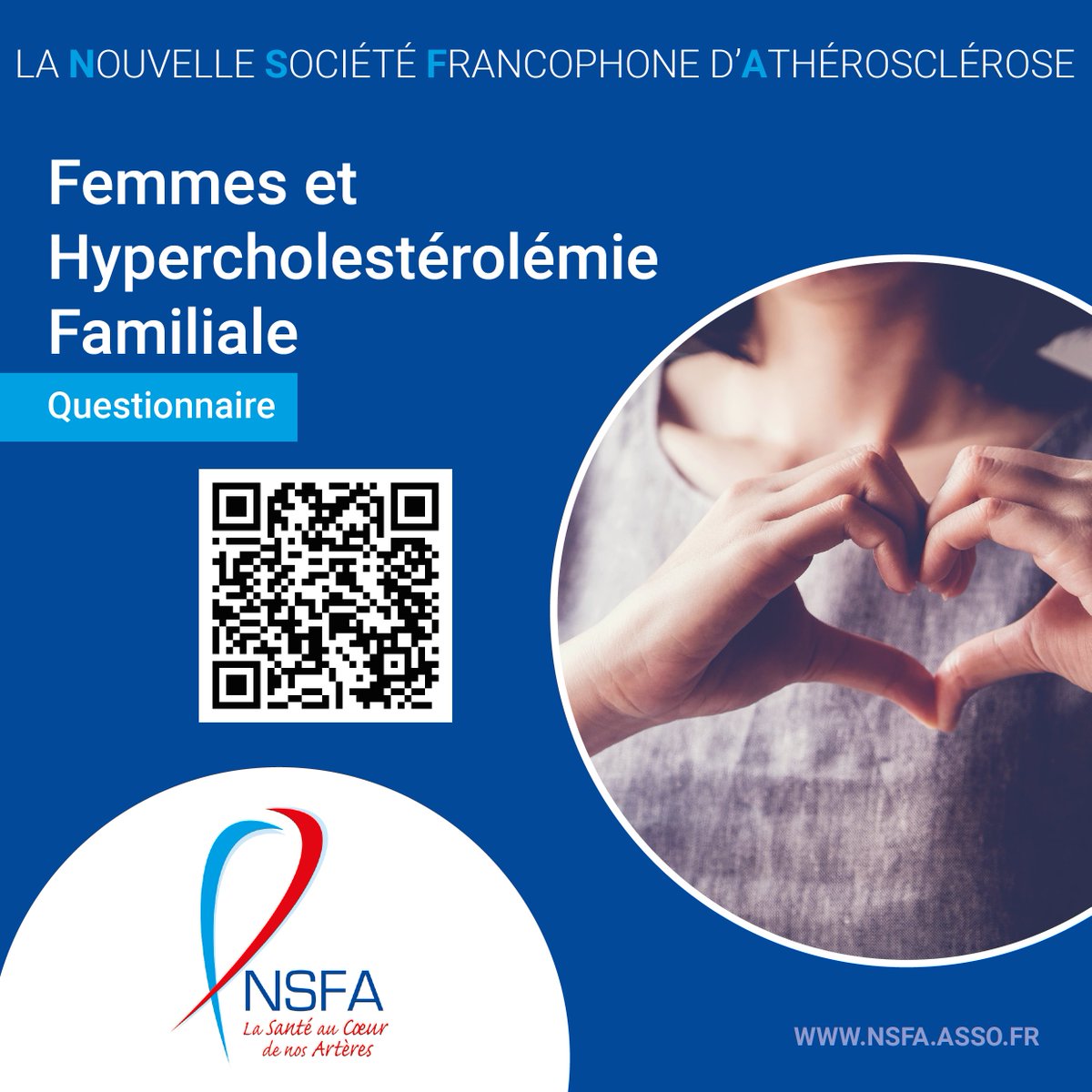 Cette enquête sur les femmes atteintes d’hypercholestérolémie familiale (HF) est menée dans plusieurs pays et est le résultat d’une collaboration entre des organisations de patients atteints d’HF en Europe et dans d’autres pays. 👉 nsfa.asso.fr/patients/quest…