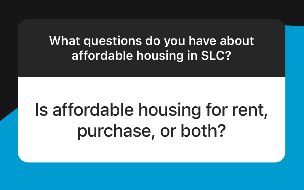 slcmayor's tweet photo. Affordable housing is considered "affordable" when a household pays no more than 30% of their gross income towards housing expenses—including rent or mortgage and utilities.
#AMAslc