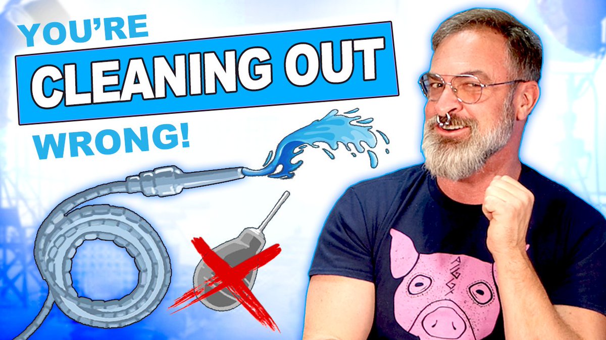 PupAmp's tweet photo. From proper equipment, to lube, to just bottoming better. Today we answer all your bottoming questions!
Happy humpday! Video going live now: https://t.co/pXCRiYN10e #bottoming #cleaningout @kristoferweston https://t.co/lnrYUSXUEc
