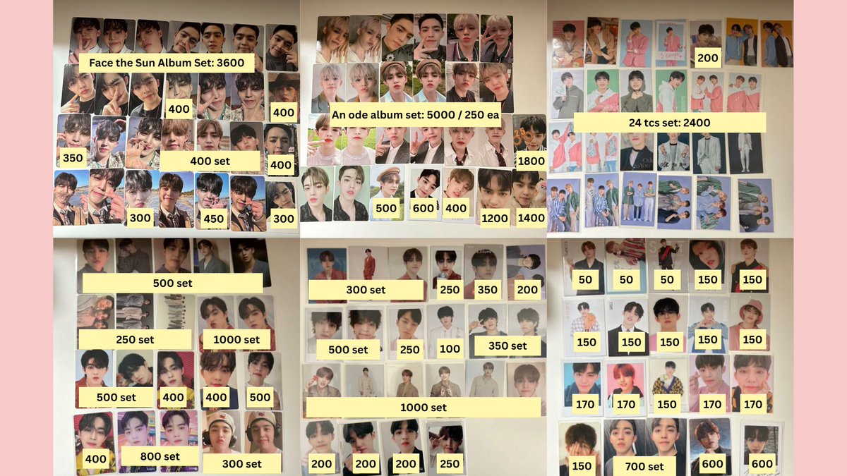 worangshi's tweet photo. ic | interest check

Scoups Set : All Eras
Can steal; must take the previous claim

PAYO once 80% taken (270 pcs)
no rush shipping
x sensitive https://t.co/XJg0wZkrQr