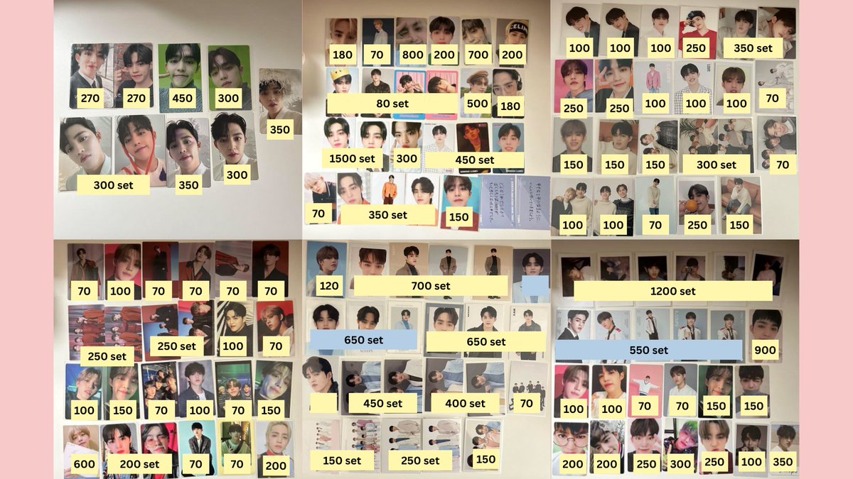 worangshi's tweet photo. ic | interest check

Scoups Set : All Eras
Can steal; must take the previous claim

PAYO once 80% taken (270 pcs)
no rush shipping
x sensitive https://t.co/XJg0wZkrQr