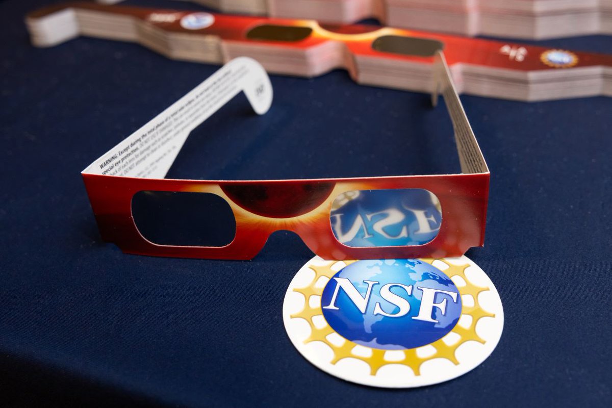 NSF's tweet photo. How will you watch the total eclipse on April 8? 🔆 NSF has some viewing options for you!
Choose from our educational livestream on YouTube or one of the multiple #NSFsupported viewing events nationwide. Learn more: https://t.co/bQy6RPMWad
📷:Charlotte Geary/NSF https://t.co/5xgmjOpOgB