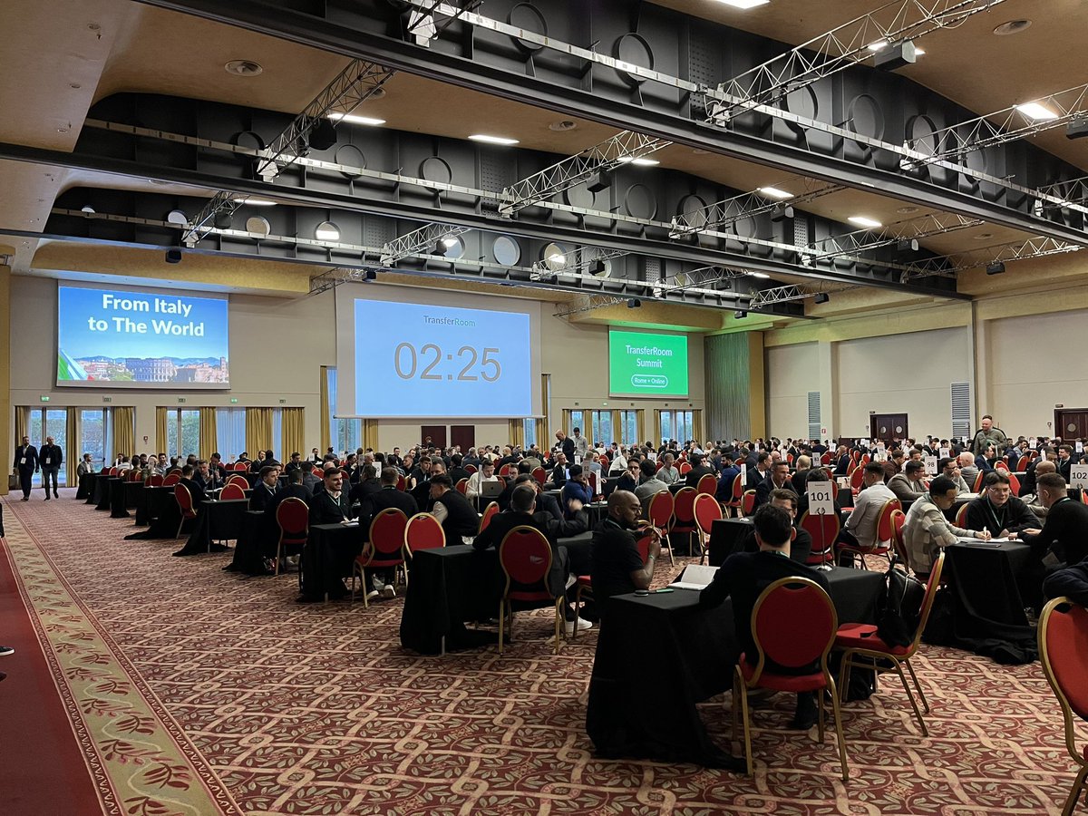 Coritiba marca presença no maior palco de negócios e networking do futebol mundial! 

Pela primeira vez, estivemos presentes no TransferRoom Summit, em Roma, ao lado de gigantes como Manchester City, Juventus, Liverpool, PSV e Olympique de Marseille. Uma oportunidade única de