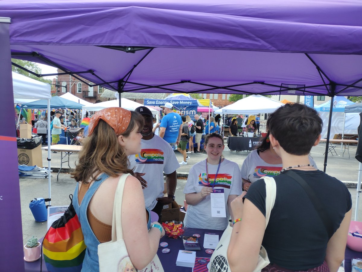 We are overjoyed to have been a part of the #TampaPride event this past weekend! Our #EmpathHealth colleagues had a blast connecting with so many amazing individuals & spreading the word about our #LGBTQIA affirming services.🏳️‍🌈 #FullLifeCare #Pride2024 #LGBTTampaBay #TampaFL