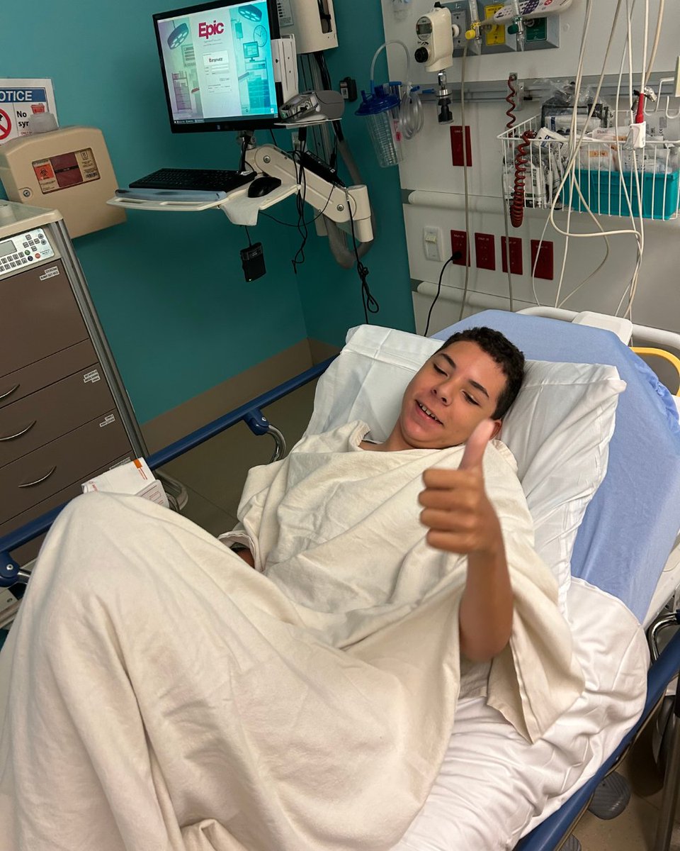 Nemours's tweet photo. Hudson's journey with cerebral palsy is one that inspires us all. Feeling 100% supported, Hudson's family is optimistic about his continued care at Nemours Children's Hospital, Florida. Read his story: https://t.co/tua70lwGsc #CPMonth https://t.co/p3mvVKxZzT