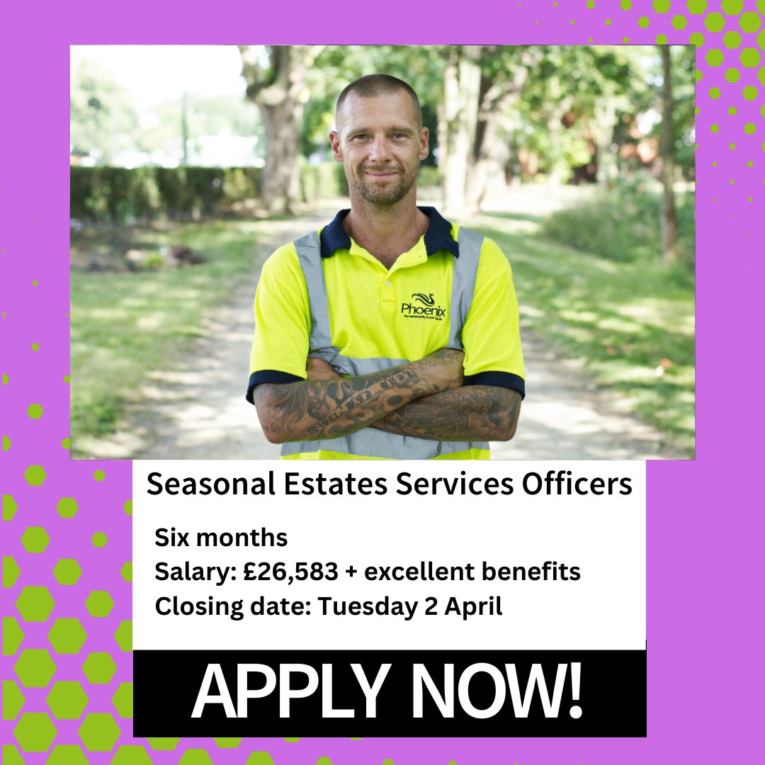 We are looking for two posts for estate services officers to join our team. This is an ideal opportunity to encounter a variety of opportunities and get hands-on, practical experience. Apply here: bit.ly/3xcUWSp