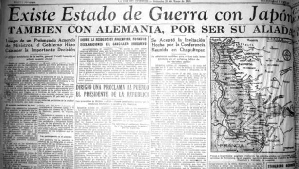 Argentina nos cuenta que un día como hoy del año 1945 el gobierno argentino le declaraba  la guerra a Alemania y Japón. 
Mas información en elhistoriador.com.ar           

#enundiacomohoy #justoundiacomohoy  #undiacomohoy #undiacomohoyenlahistoria  #argentinanoscuenta