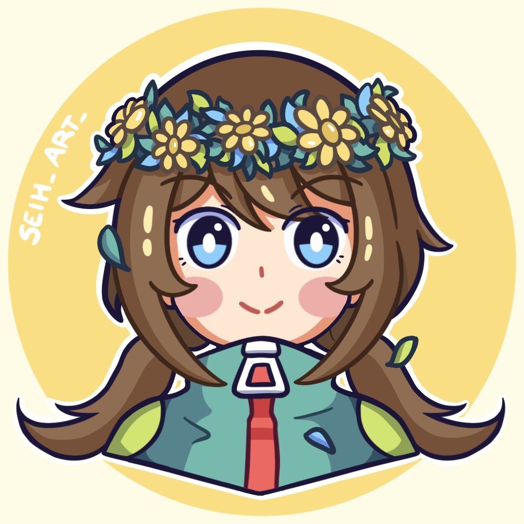 「I made a spring version of my icon, now 」|ꜱᴇɪʜ~🍀 ART RAFFLEのイラスト